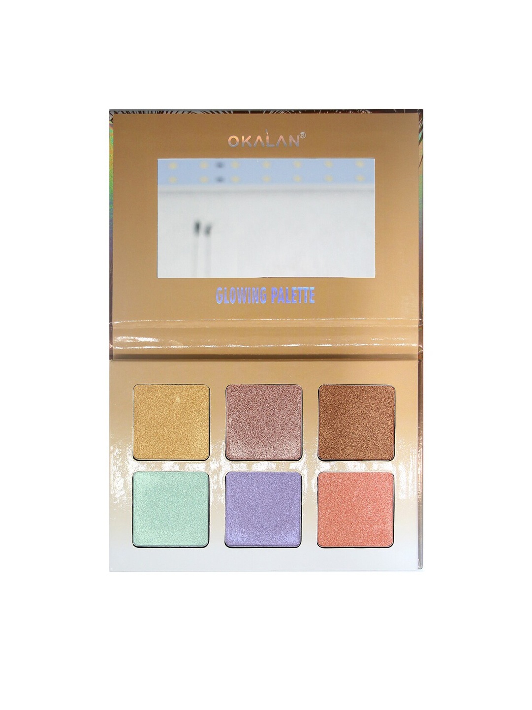 

Okalan Glowing Highlighter Palette B 16.8g, Multi