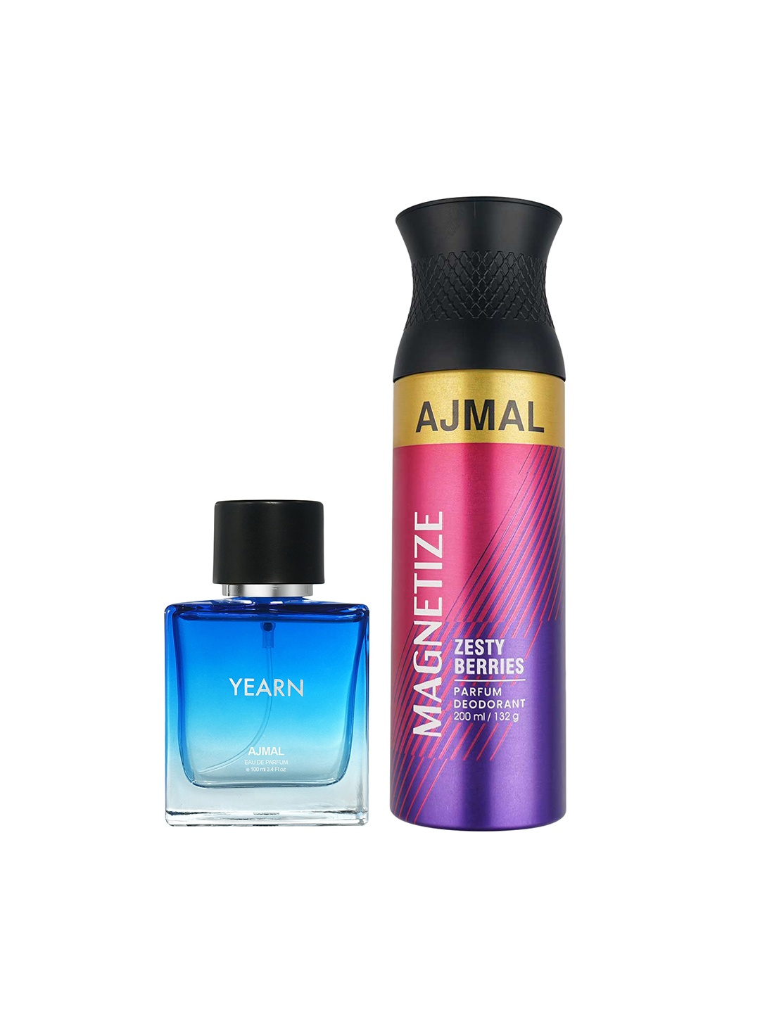 

Ajmal Unisex Pack Of 2 Deodorants 300 ml, Multi