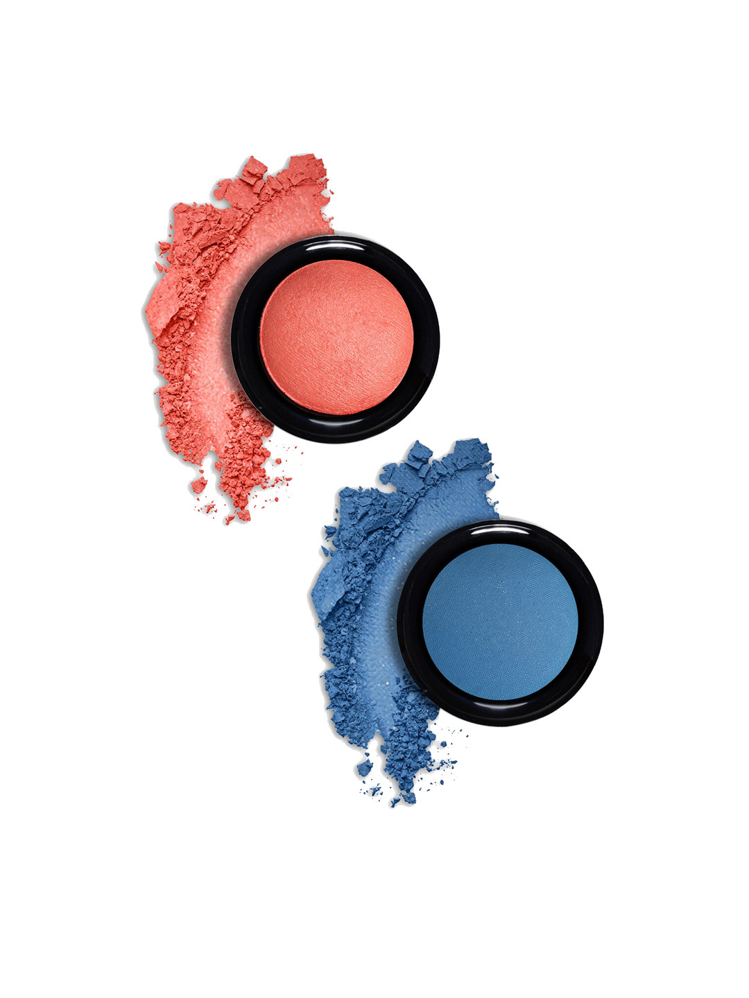 

INCOLOR Pack of 2 Highlighter Eyeshadow 18 & 6 - 4.5 g each, Multi