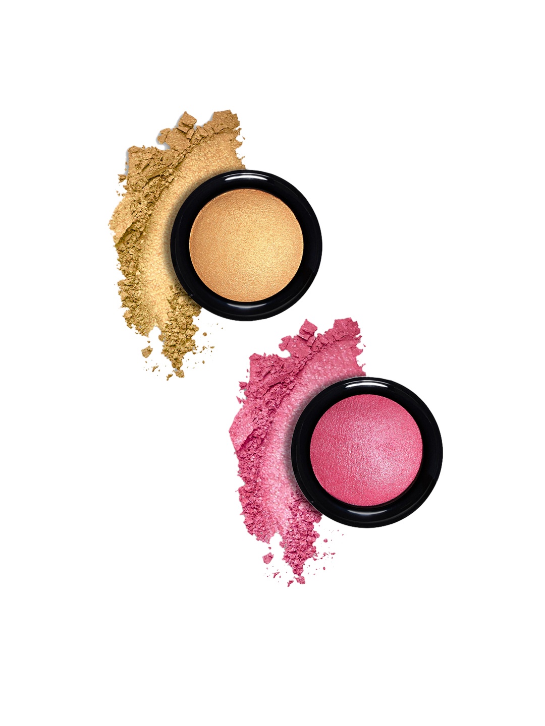 

INCOLOR Pack of 2 Highlighter Eyeshadow 23 & 1 - 4.5 g each, Multi
