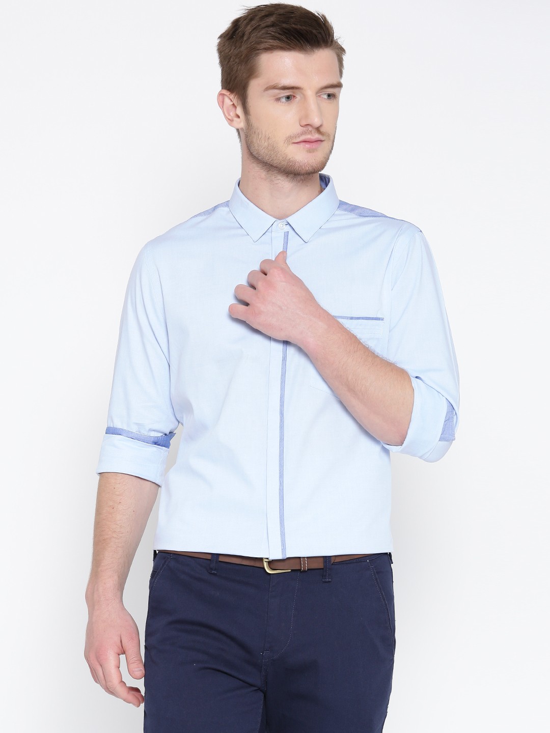 

United Colors of Benetton Blue Casual Shirt