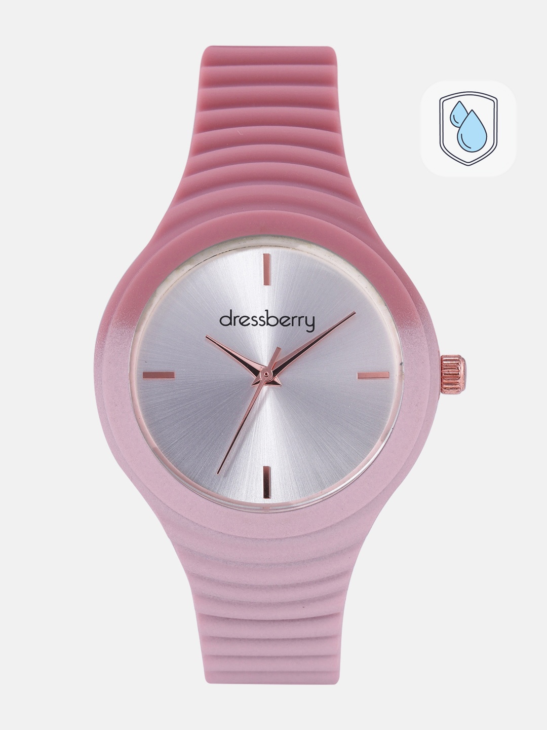 

DressBerry Women Silver-Toned Analogue Watch MFB-PN-SM-08