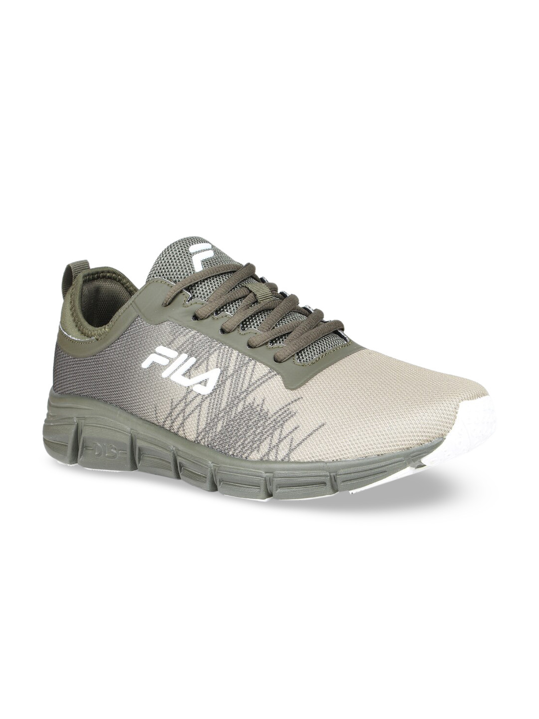 

FILA Men Grey PU Running Shoes