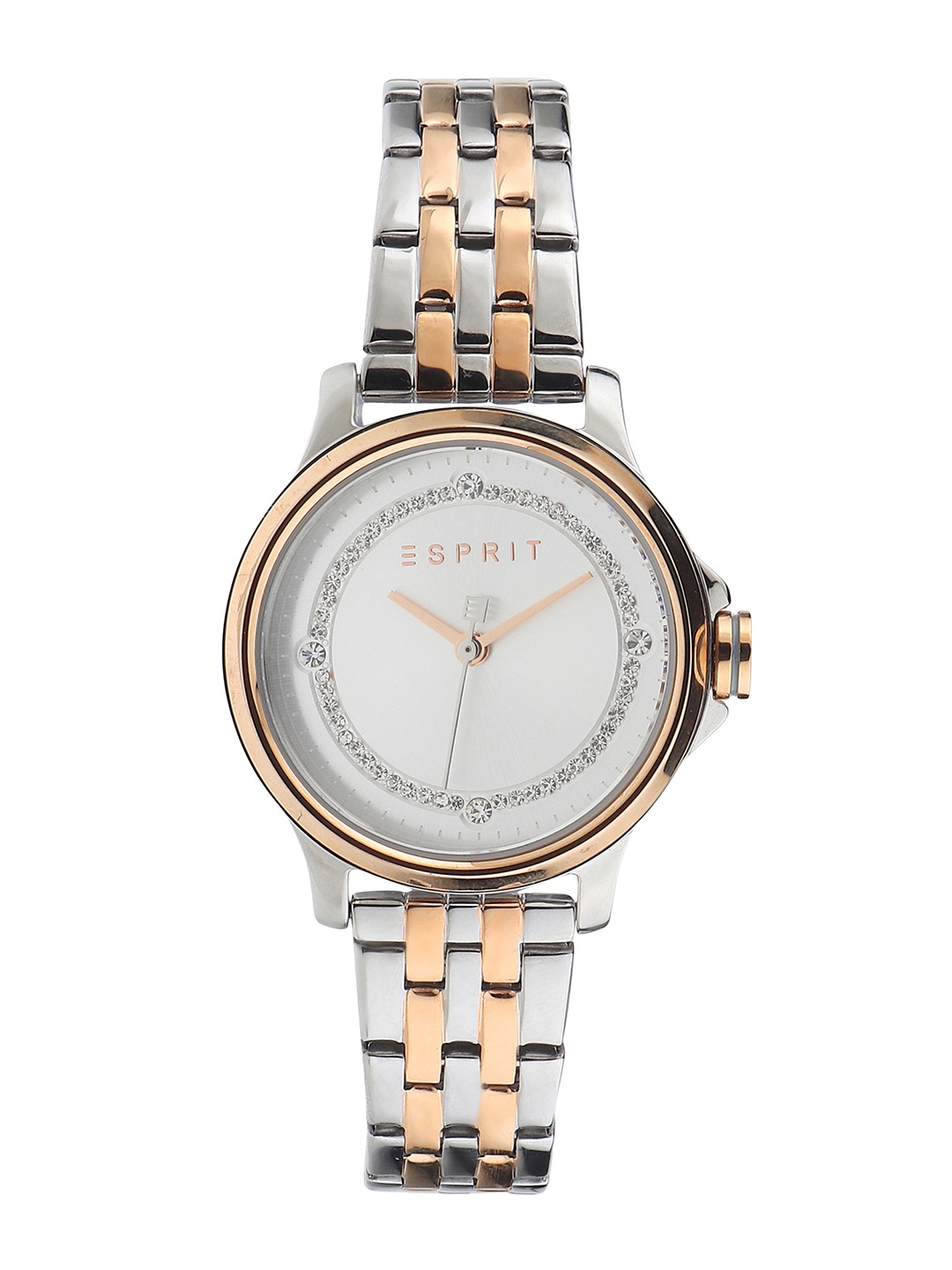 

ESPRIT Women Gold-Toned & Silver-Toned Analogue Watch ES1L144M0115