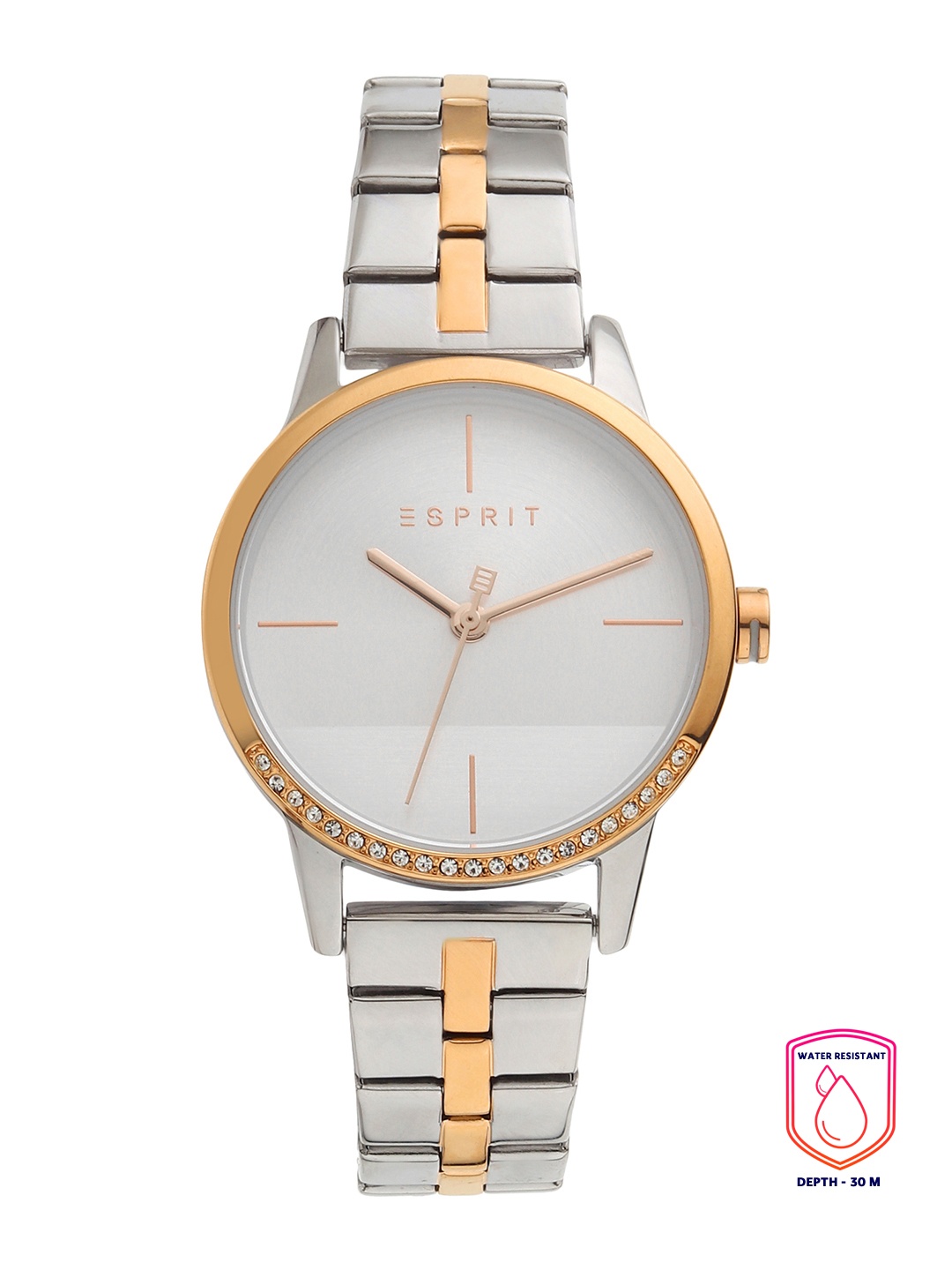 

ESPRIT Women Silver-Toned Analogue Watch ES1L106M0105
