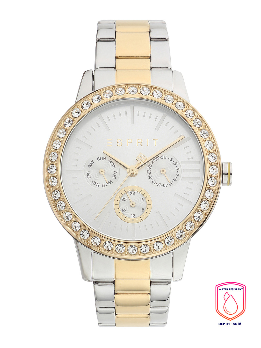 

ESPRIT Women Silver-Toned Analogue Watch ES1L138M0095