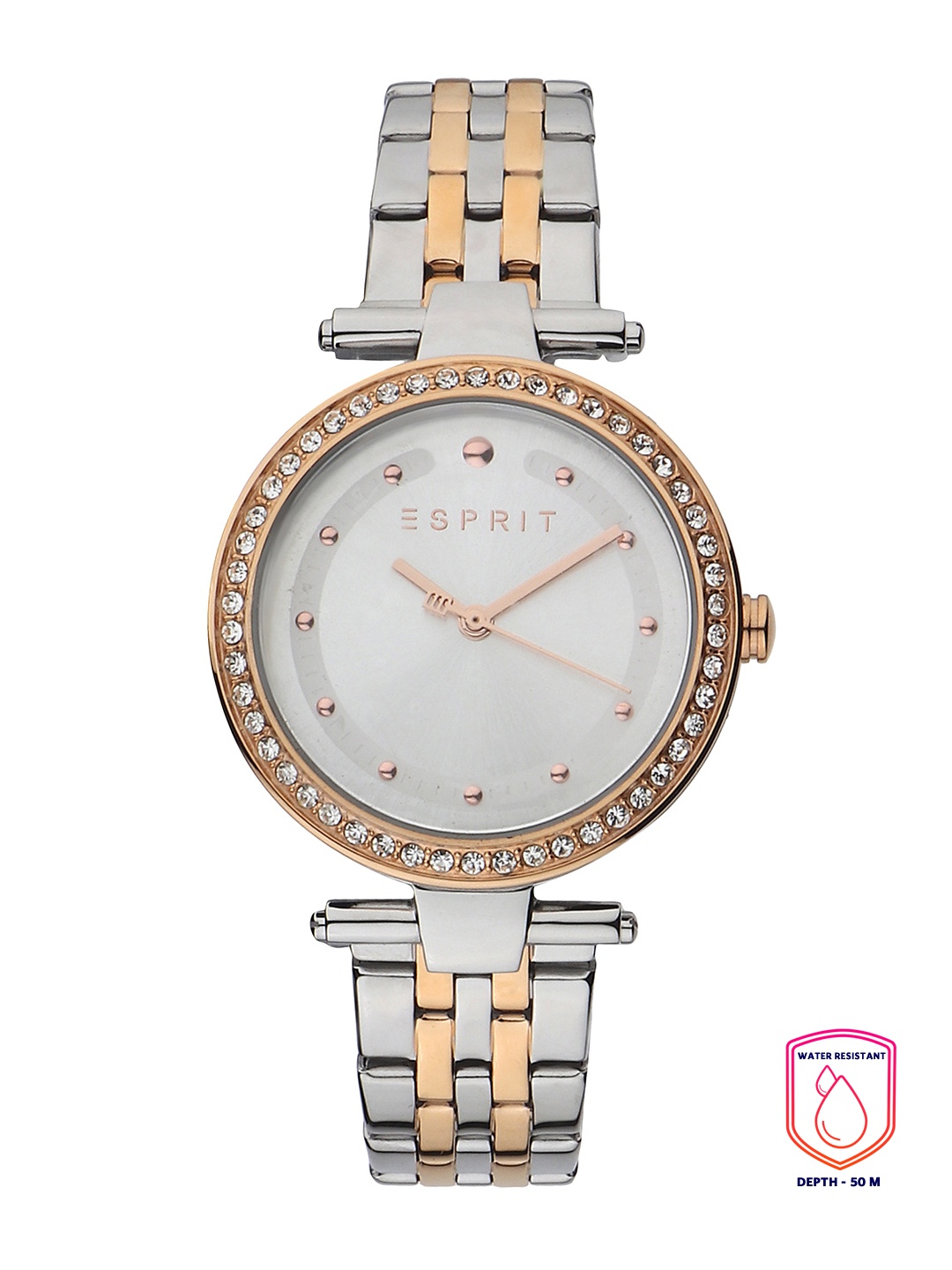 

ESPRIT Women Silver-Toned Analogue Watch ES1L153M0105