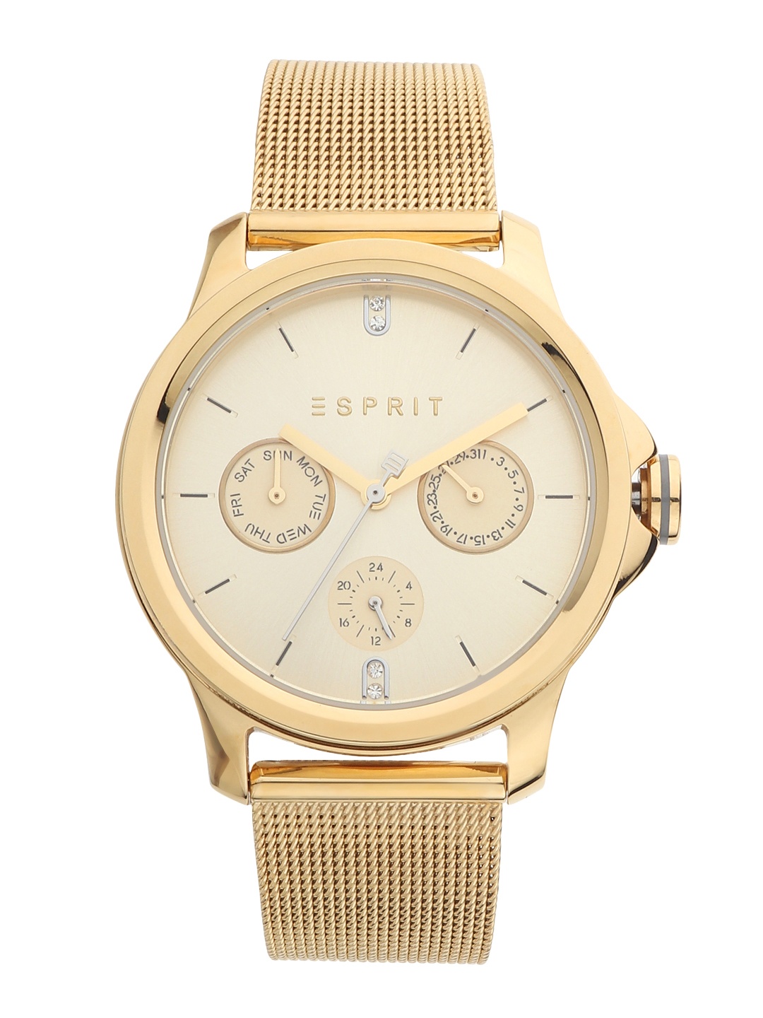 

ESPRIT Women Gold-Toned Solid Analogue Watch ES1L145M0075