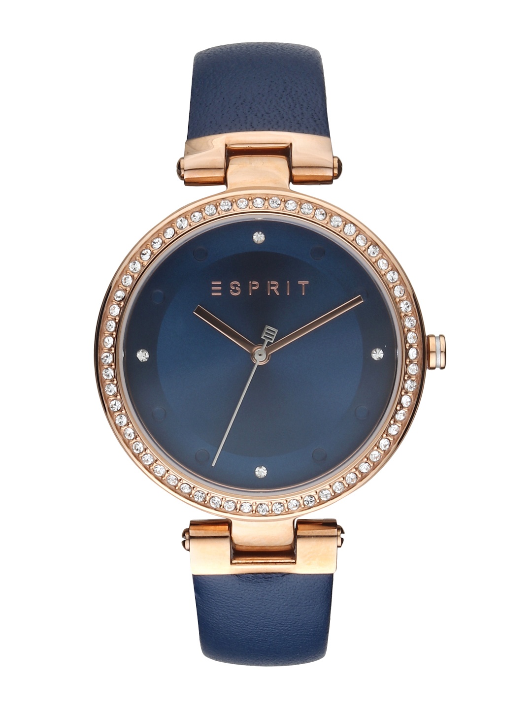 

ESPRIT Women Navy Blue Solid Analogue Watch ES1L151L0035