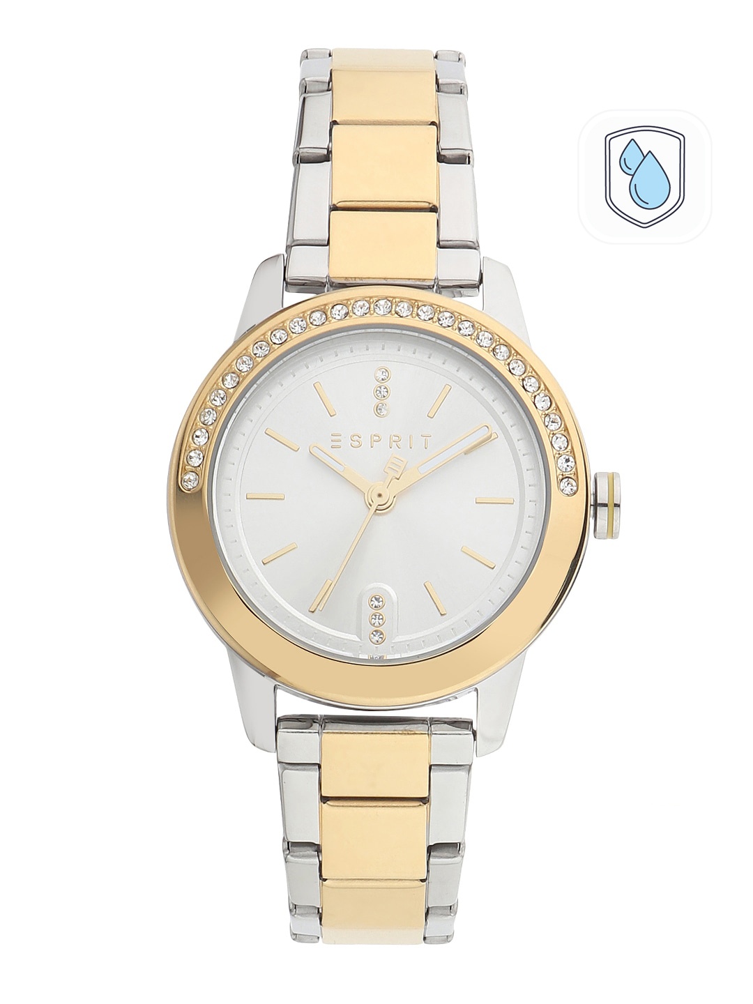 

ESPRIT Women Silver-Toned Solid Analogue Watch ES1L136M0125