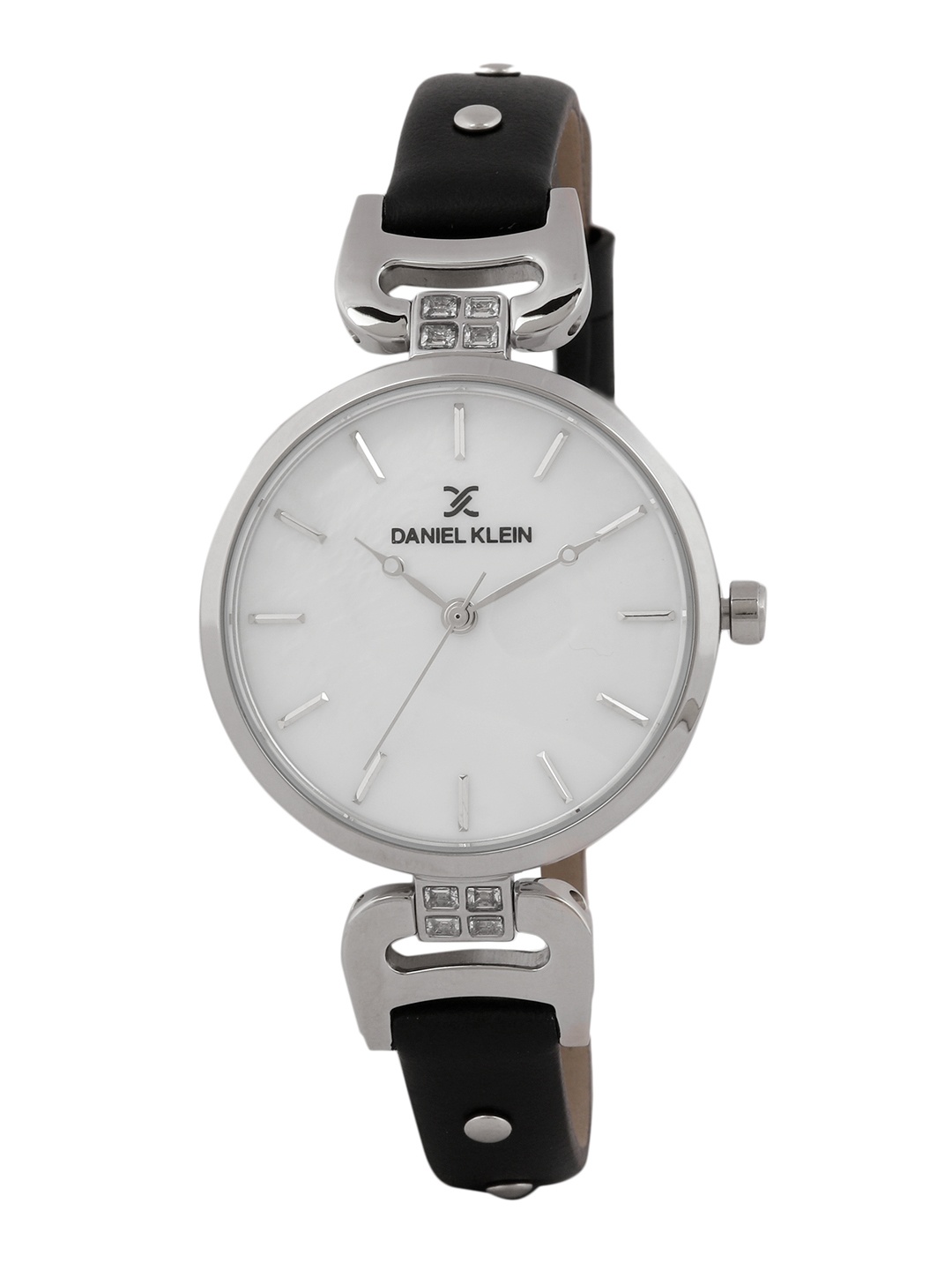 

Daniel Klein Women White Mother of Pearl Analogue Watch DK.1.12445-1
