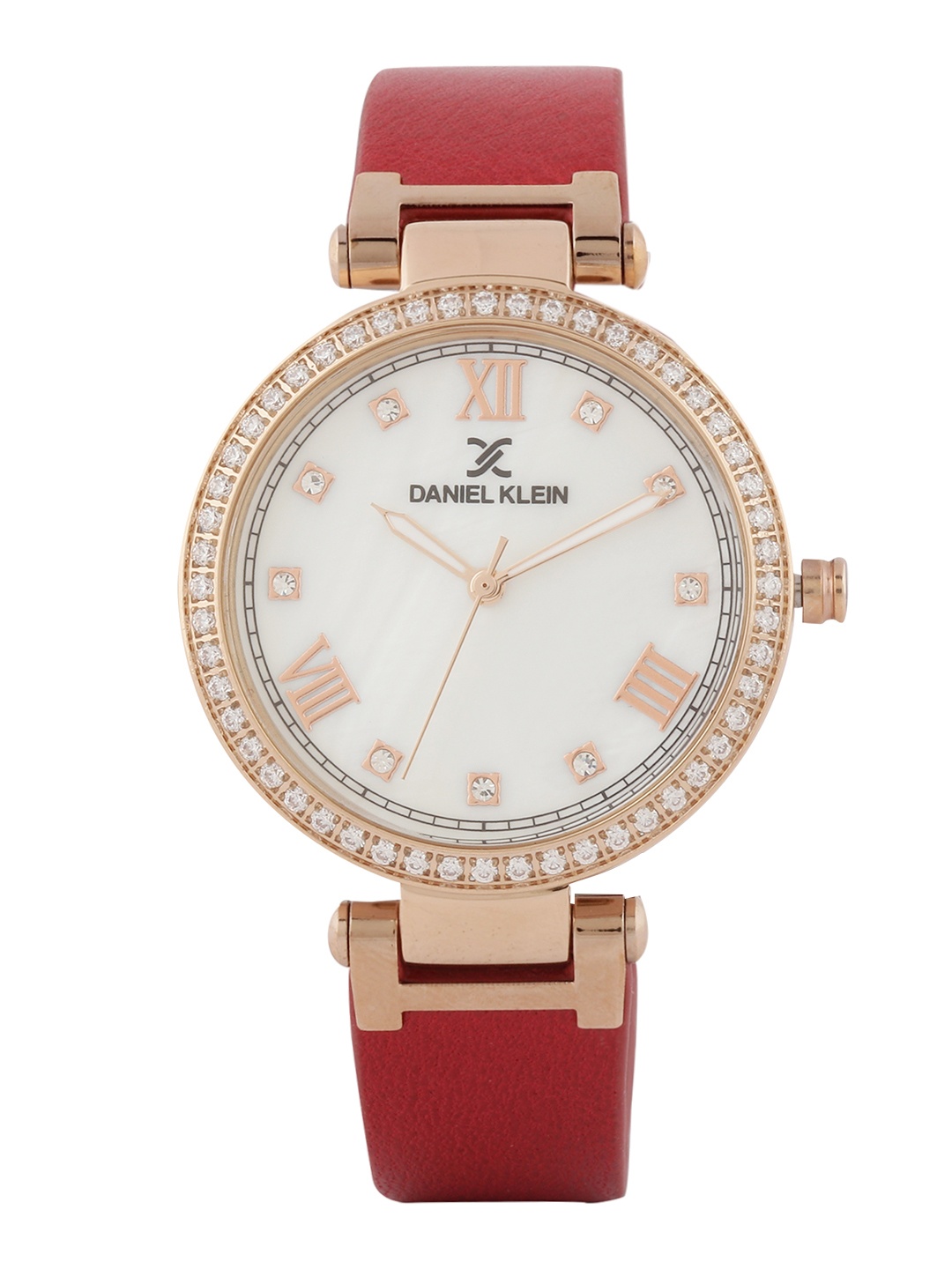 

Daniel Klein Women Off-White Mother of Pearl Analogue Watch DK.1.12402-2