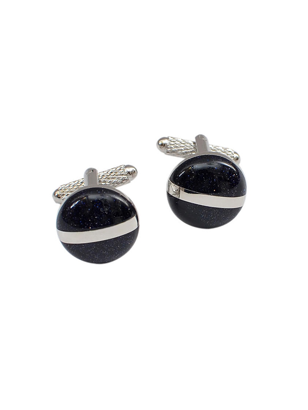 Alvaro Castagnino Navy Cufflinks, Navy blue