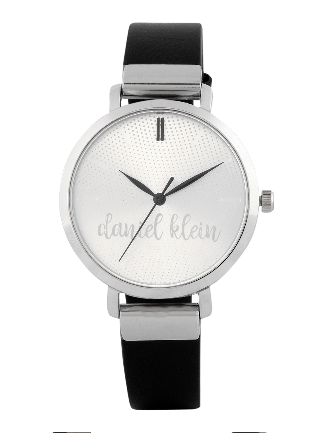 

Daniel Klein Women Silver-Toned Textured Analogue Watch DK.1.12492-1