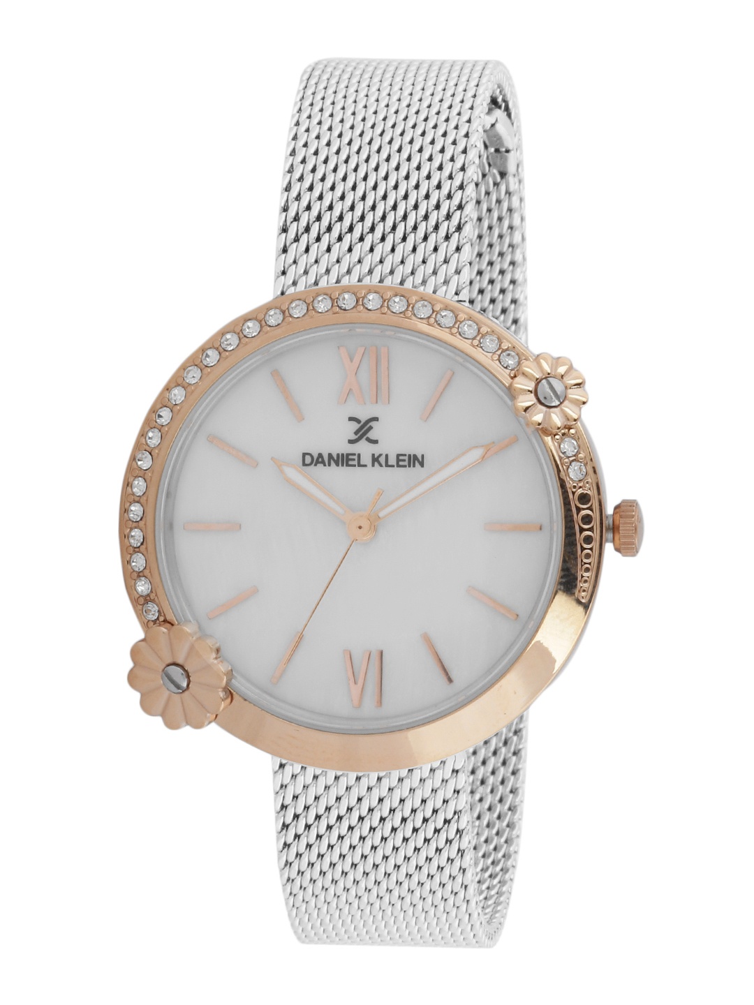 

Daniel Klein Premium Women White Mother of Pearl Analogue Watch DK.1.12398-2
