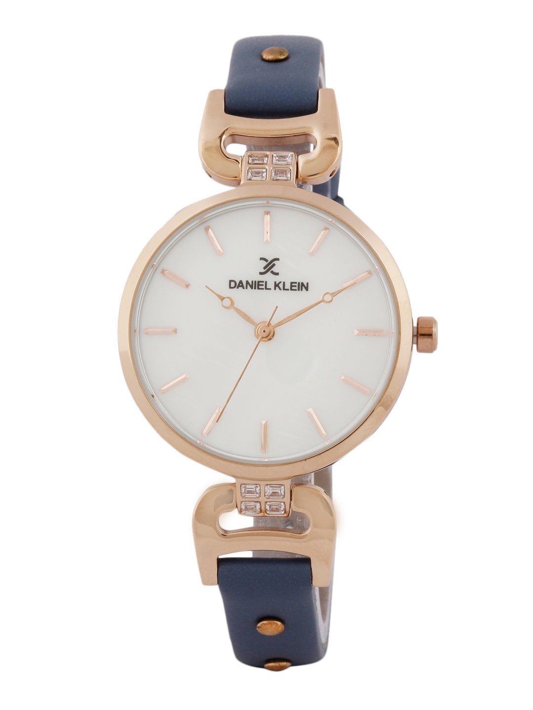 

Daniel Klein Women Off-White Mother of Pearl Analogue Watch DK.1.12445-7