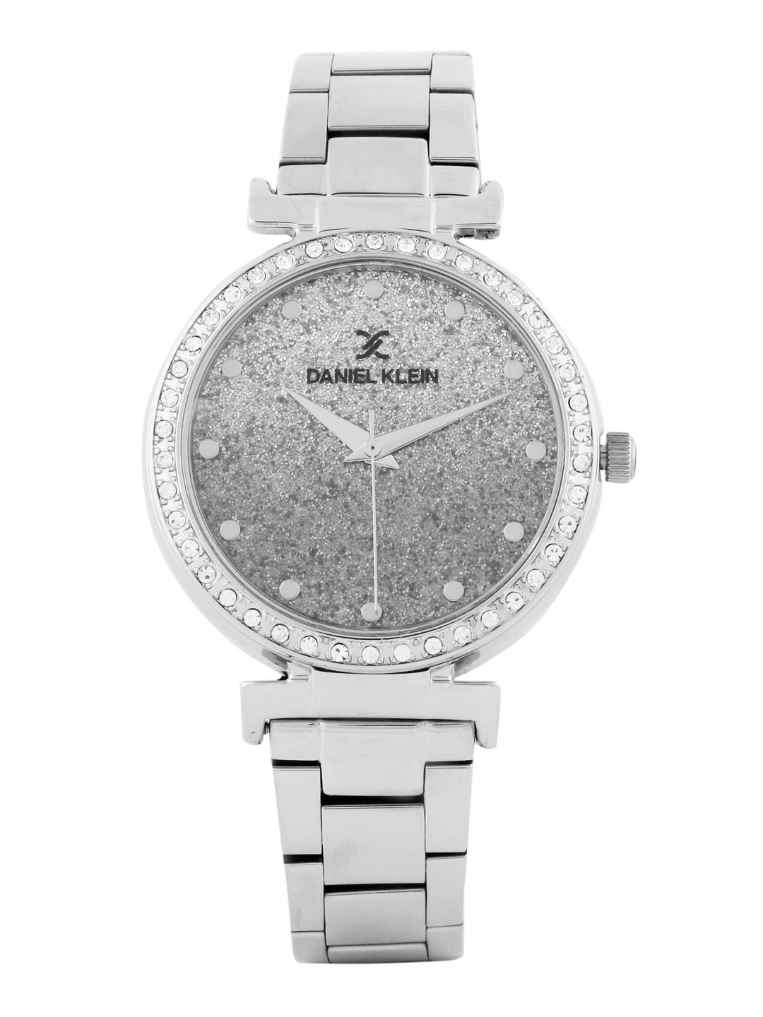 

Daniel Klein Women Silver-Toned Ombre Shimmer Analogue Watch DK.1.12491-1