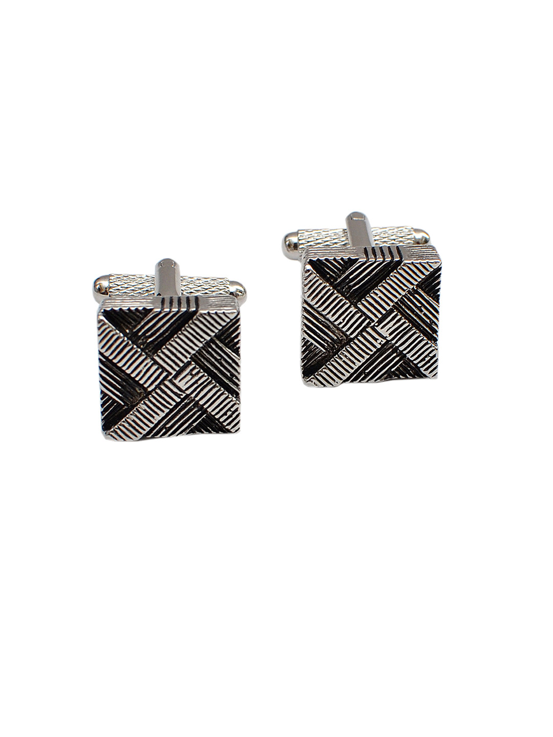 

Alvaro Castagnino Silver-Toned Cufflinks