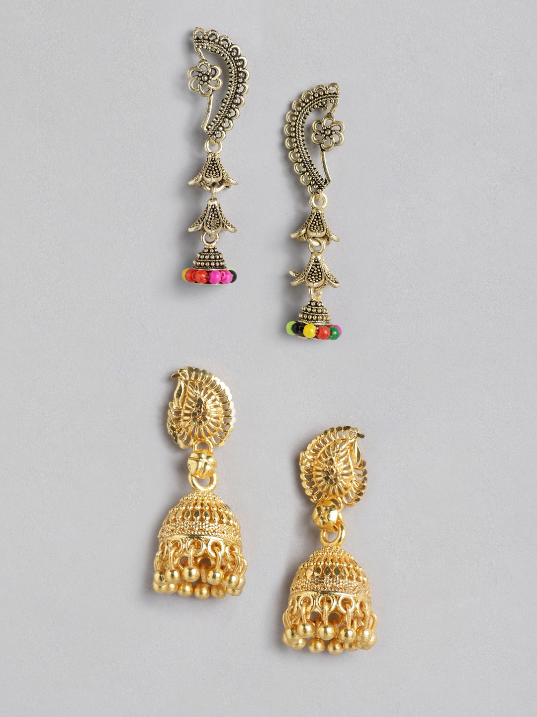 

Anouk Set of 2 Gold-Plated Earrings