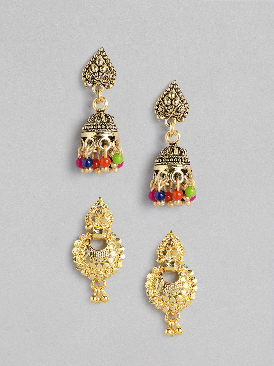 

Anouk Set of 2 Gold-Plated Earrings