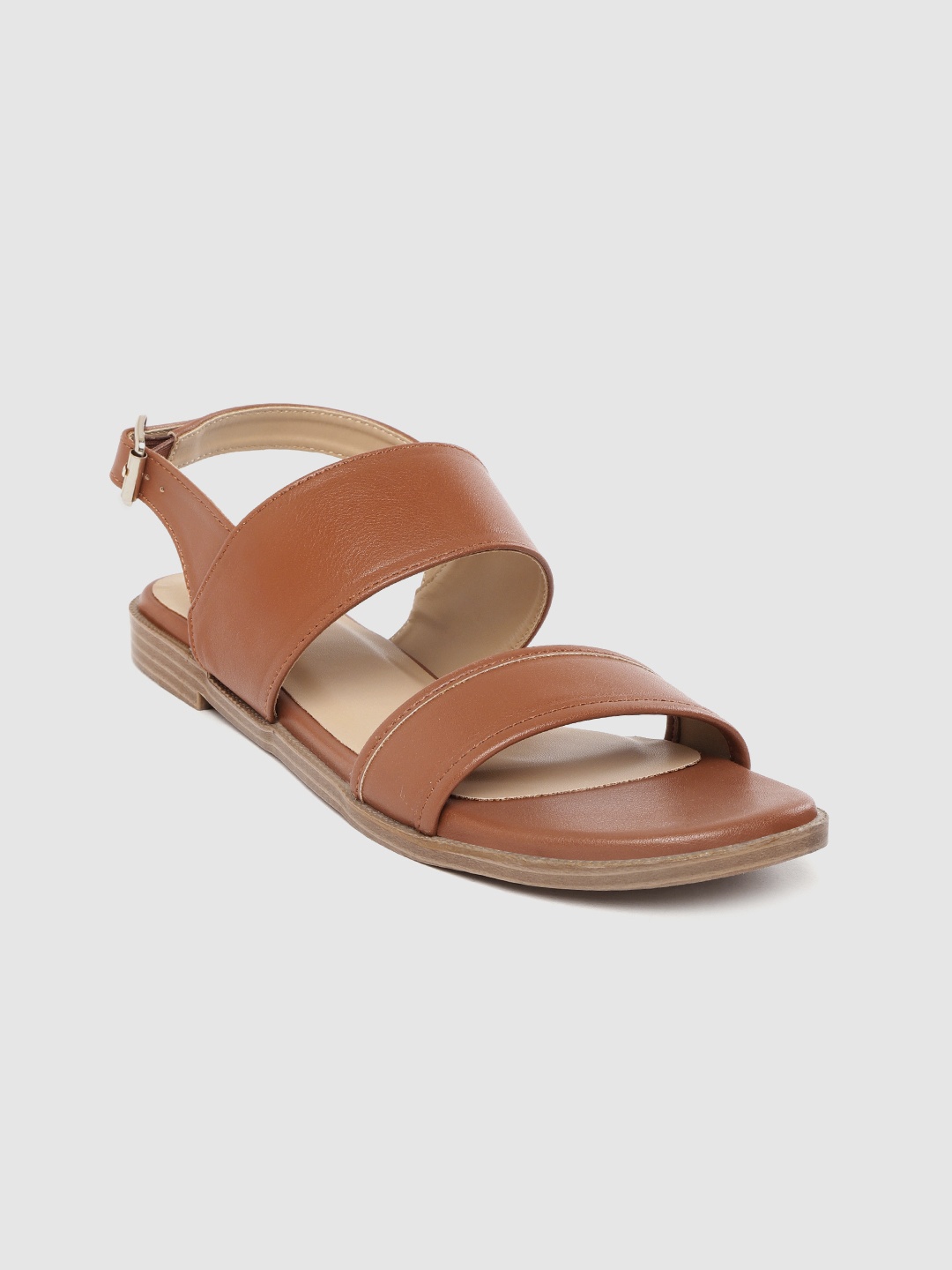 

Roadster Women Tan Brown Solid Open Toe Flats