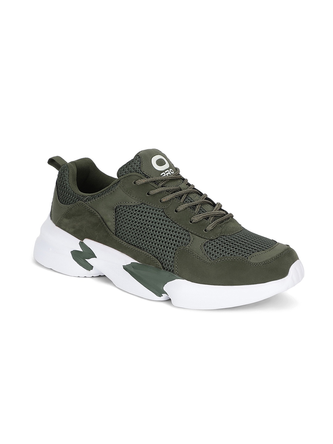 

Khadims Men Olive Green Sneakers