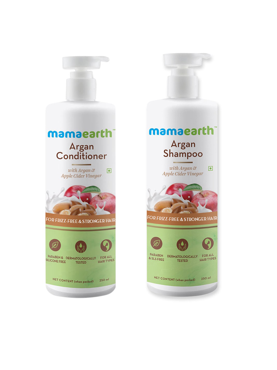 

Mamaearth Set Of Shampoo & Conditioner, White