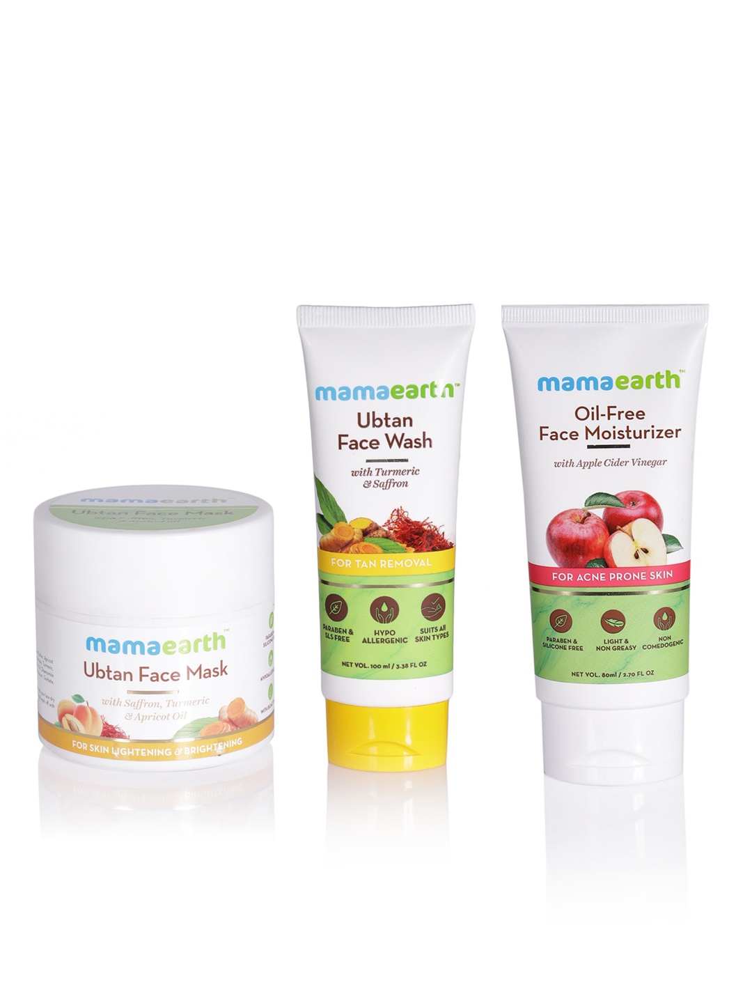 

Mama Earth Unisex Skin Care Gift Set, White