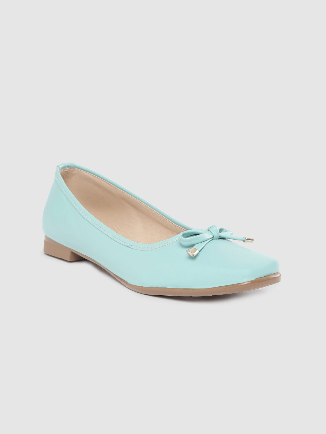 

DressBerry Women Blue Bow Detail Ballerinas