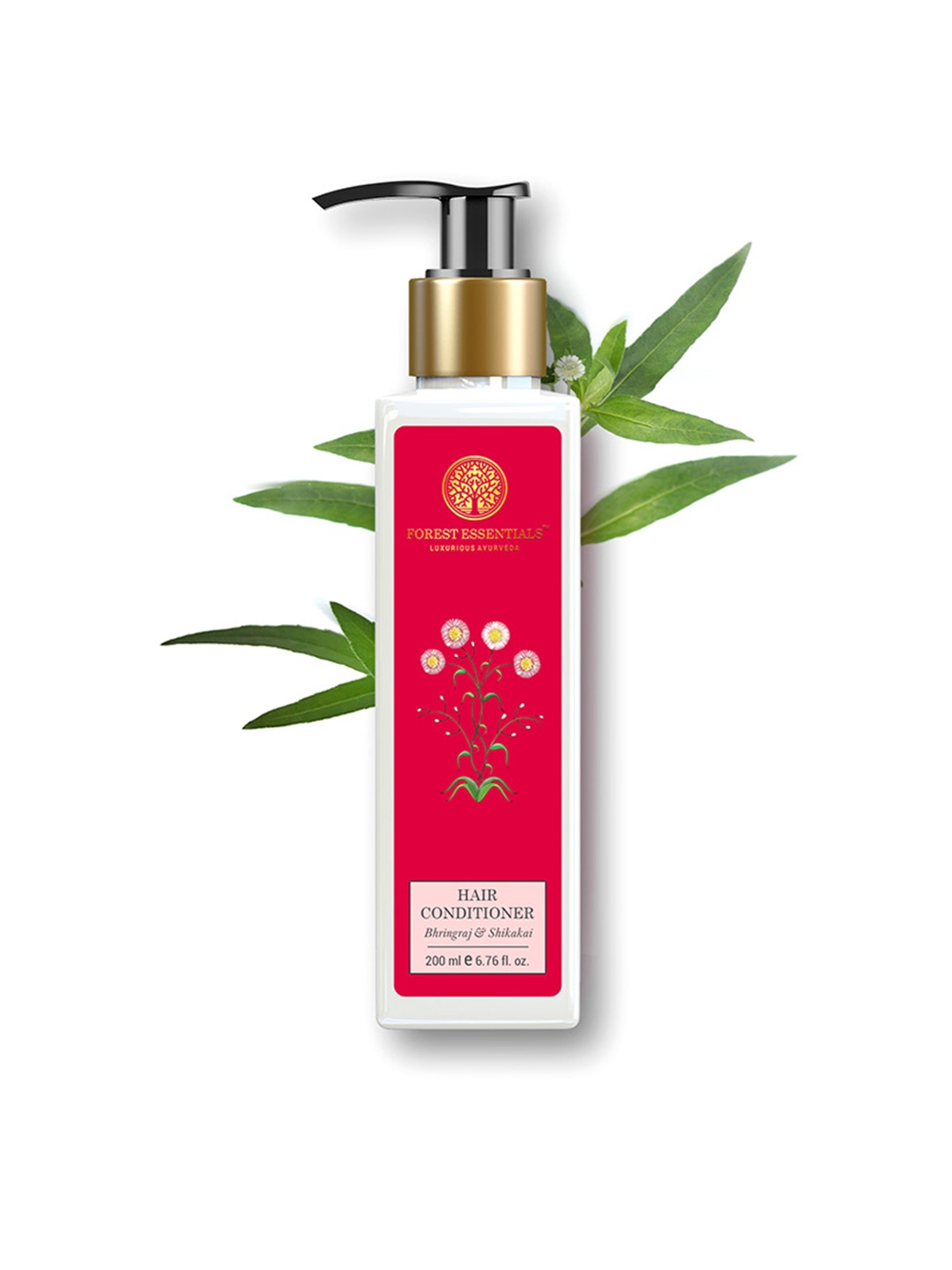 

Forest Essentials Hair Conditioner Bhringraj & Shikakai To Deeply Nourish Dry Hair - 200ml, Red