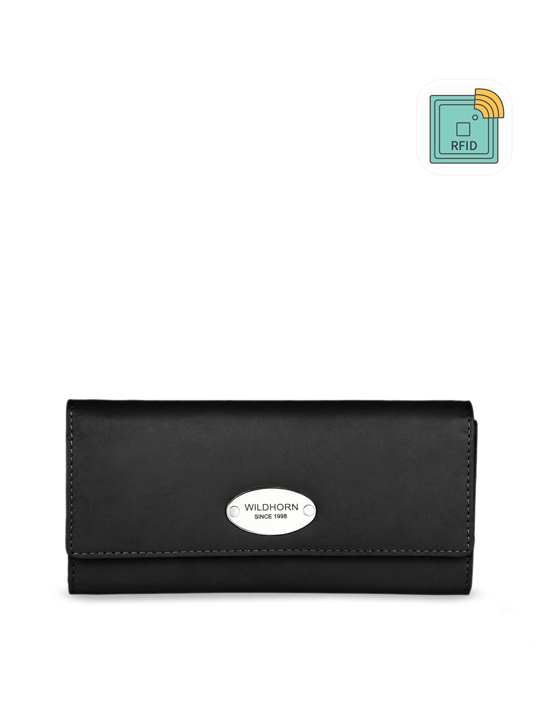 

WildHorn Women Black Solid Envelope