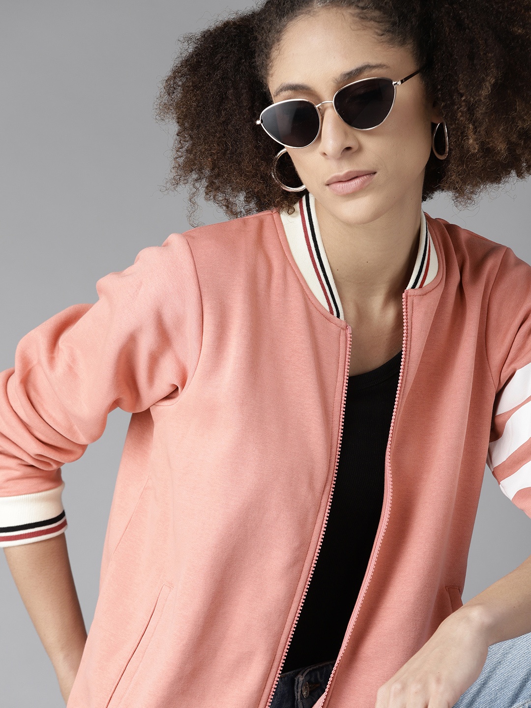 

Roadster Women Pink Sweatshirt