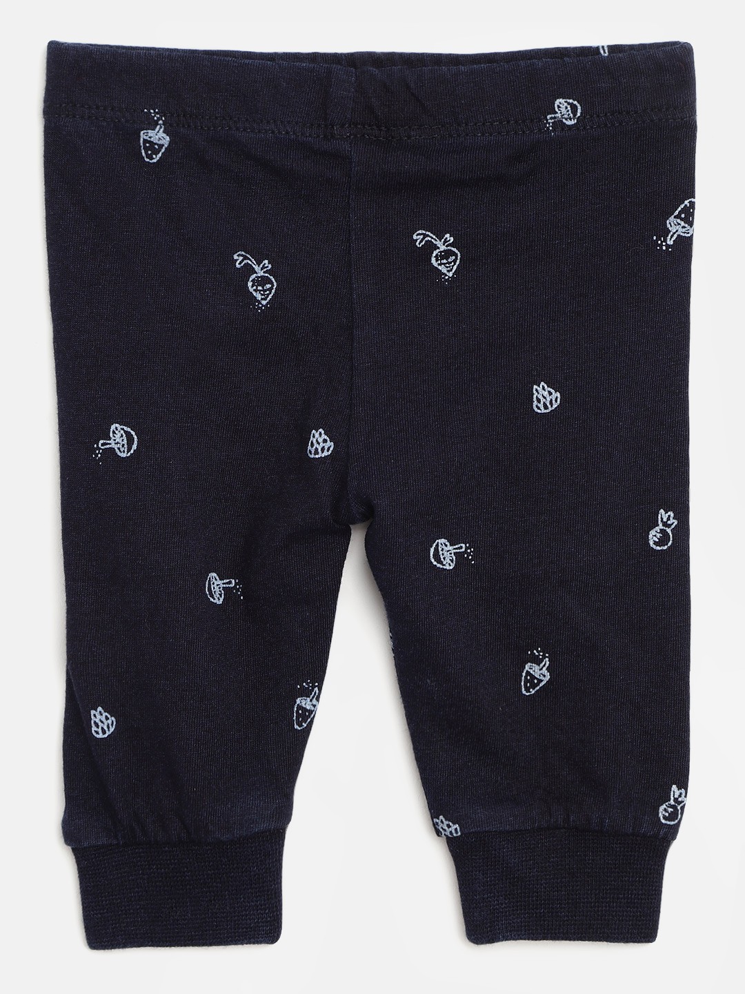 

Gini & Jony Girls Navy Blue Conversational Print Joggers
