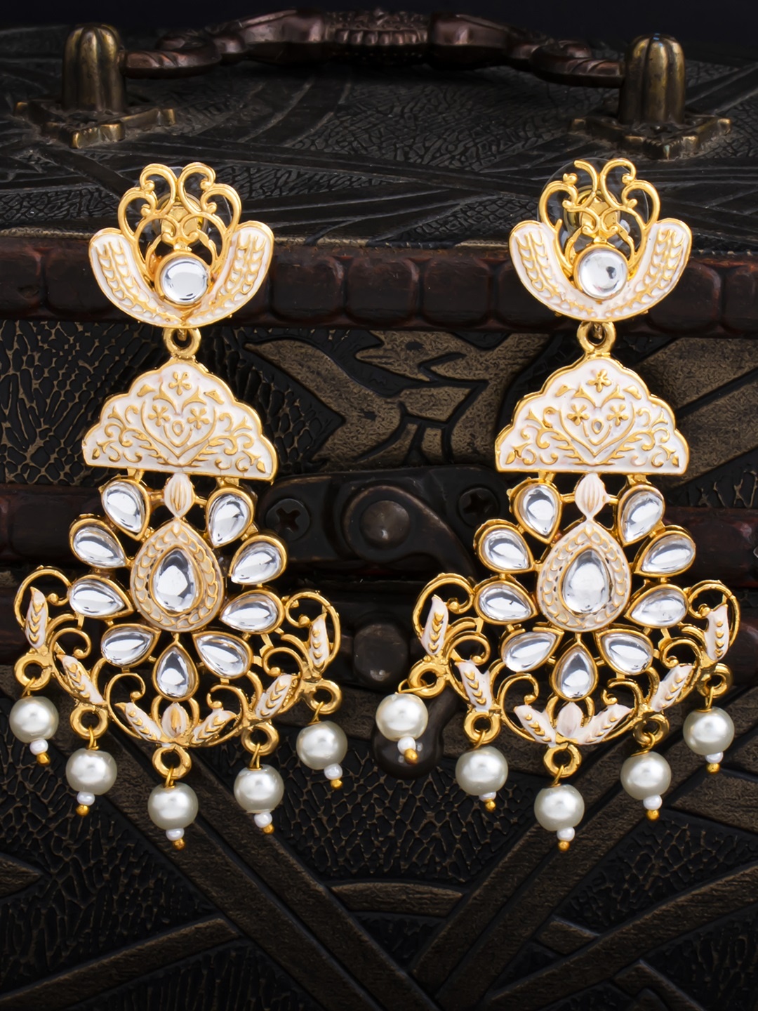 

Sukkhi Gold-Plated Classic Chandbalis