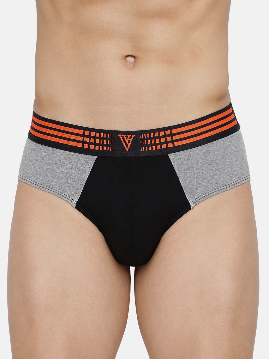 

Van Heusen Men Solid Anti Bacterial Colour Fresh Brief IHEBR1CBKG10010, Black