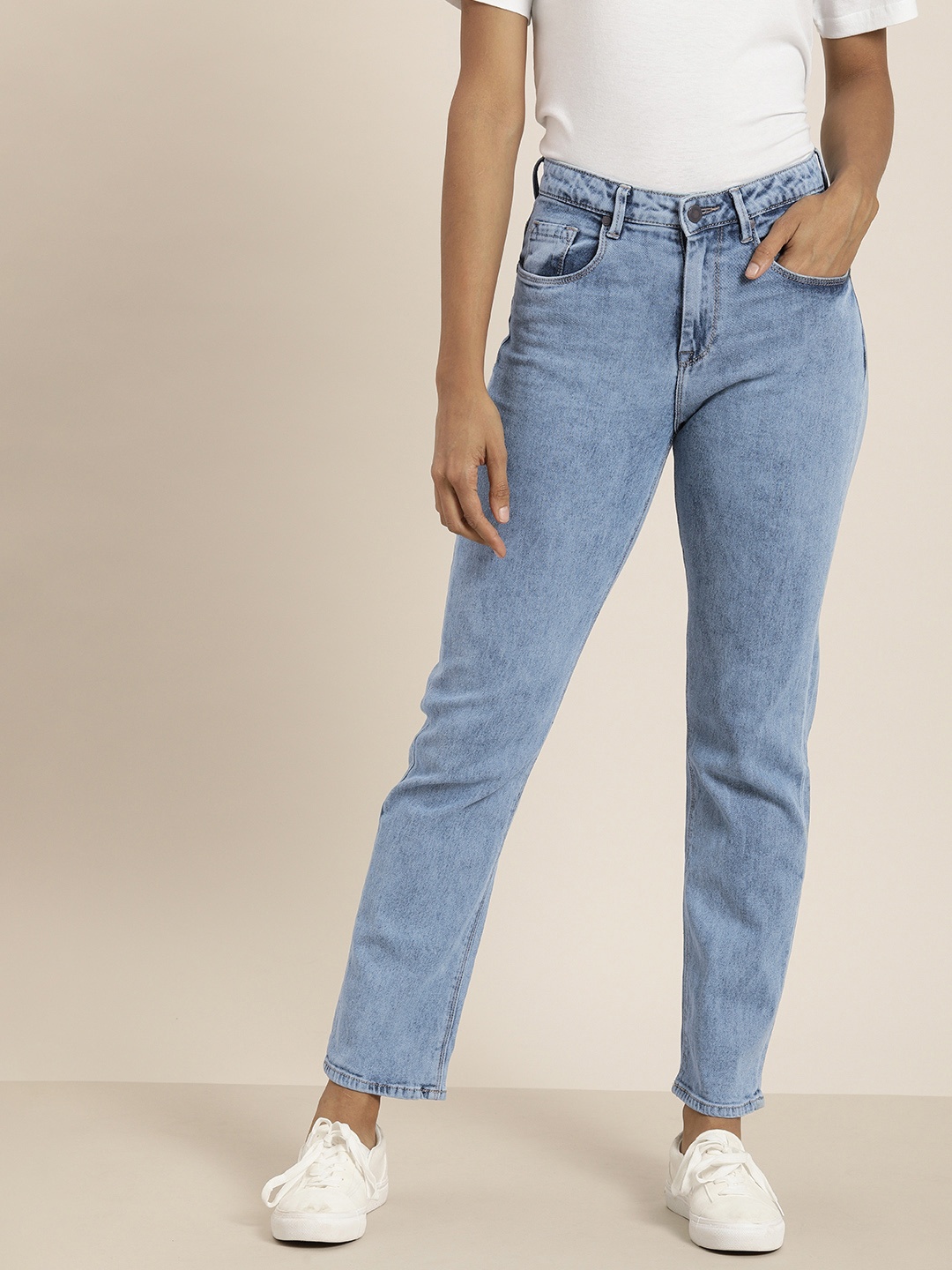 

Moda Rapido Women Blue Slim Fit Mid-Rise Clean Look Stretchable Jeans