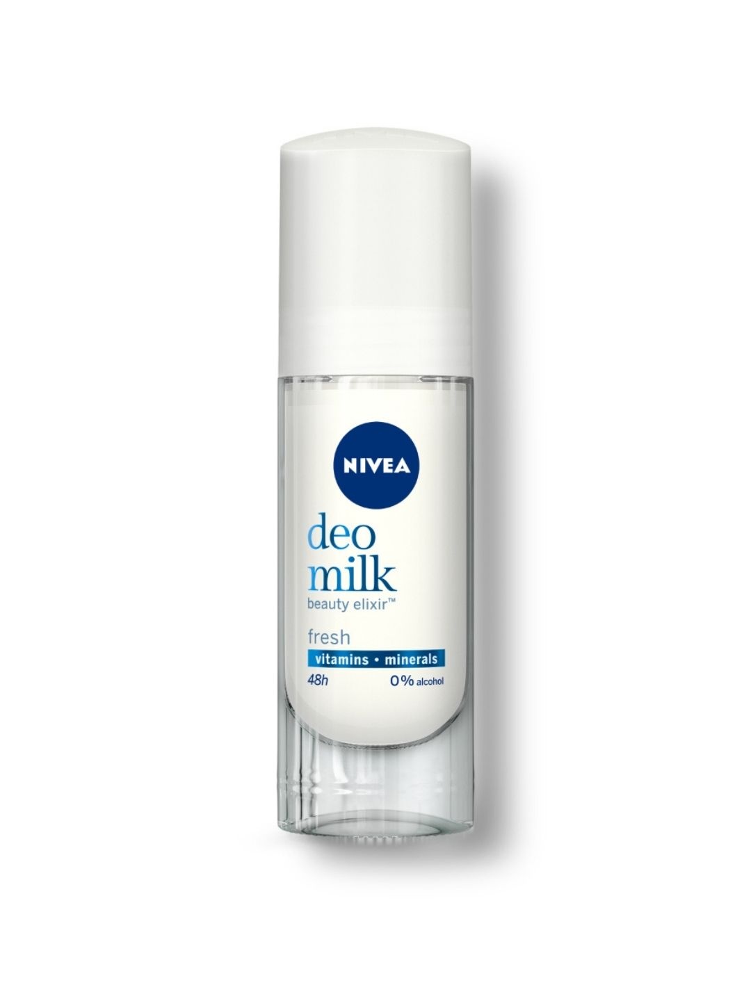 

Nivea Milk Beauty Elixir Fresh Roll On Deodrant 40 ml, White