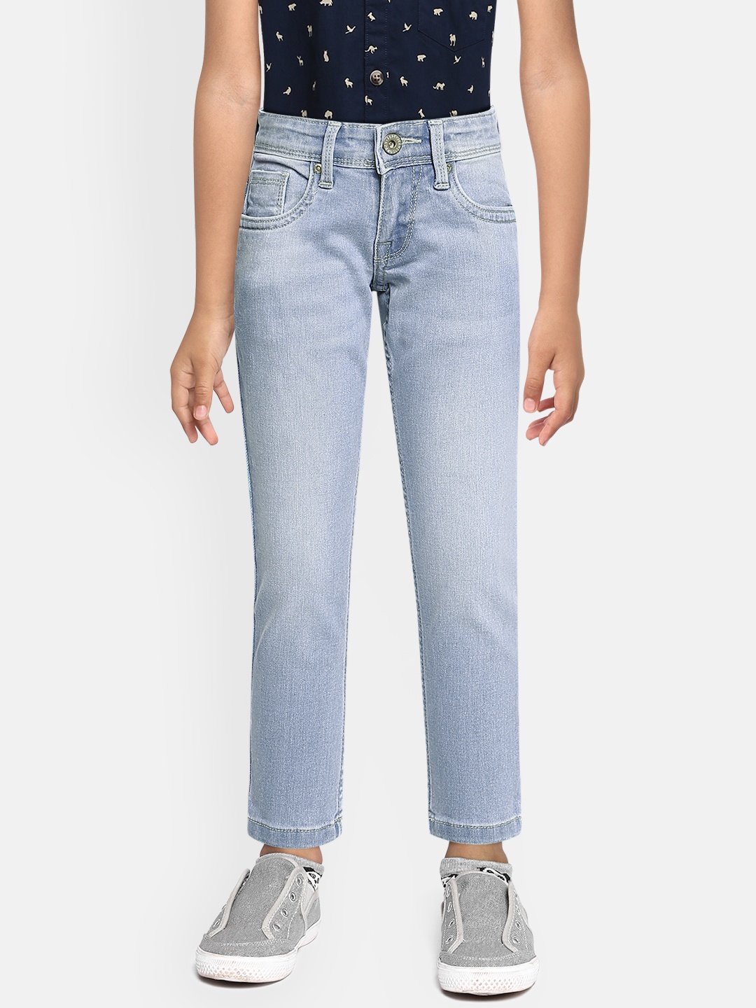 

Pepe Jeans Boys Blue Slim Fit Jeans