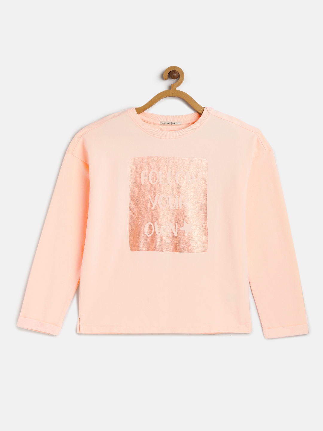 

Pepe Jeans Girls Pink Printed Pure Cotton Miranda Sweatshirt