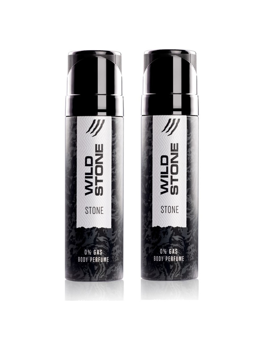 

Wild stone Men Set of 2 Zero Gas Body Deodorants, Black