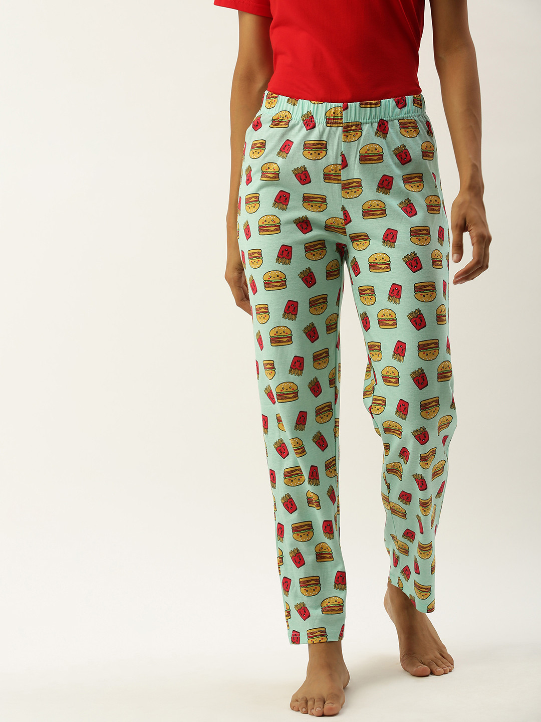 

Slumber Jill Women Blue Printed Lounge Pants