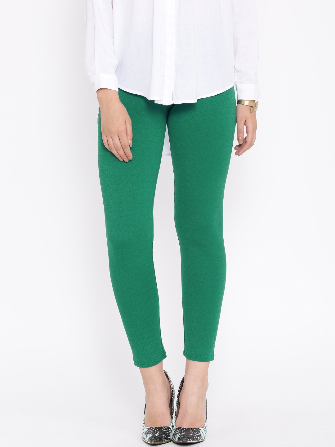 

United Colors of Benetton Green Jeggings