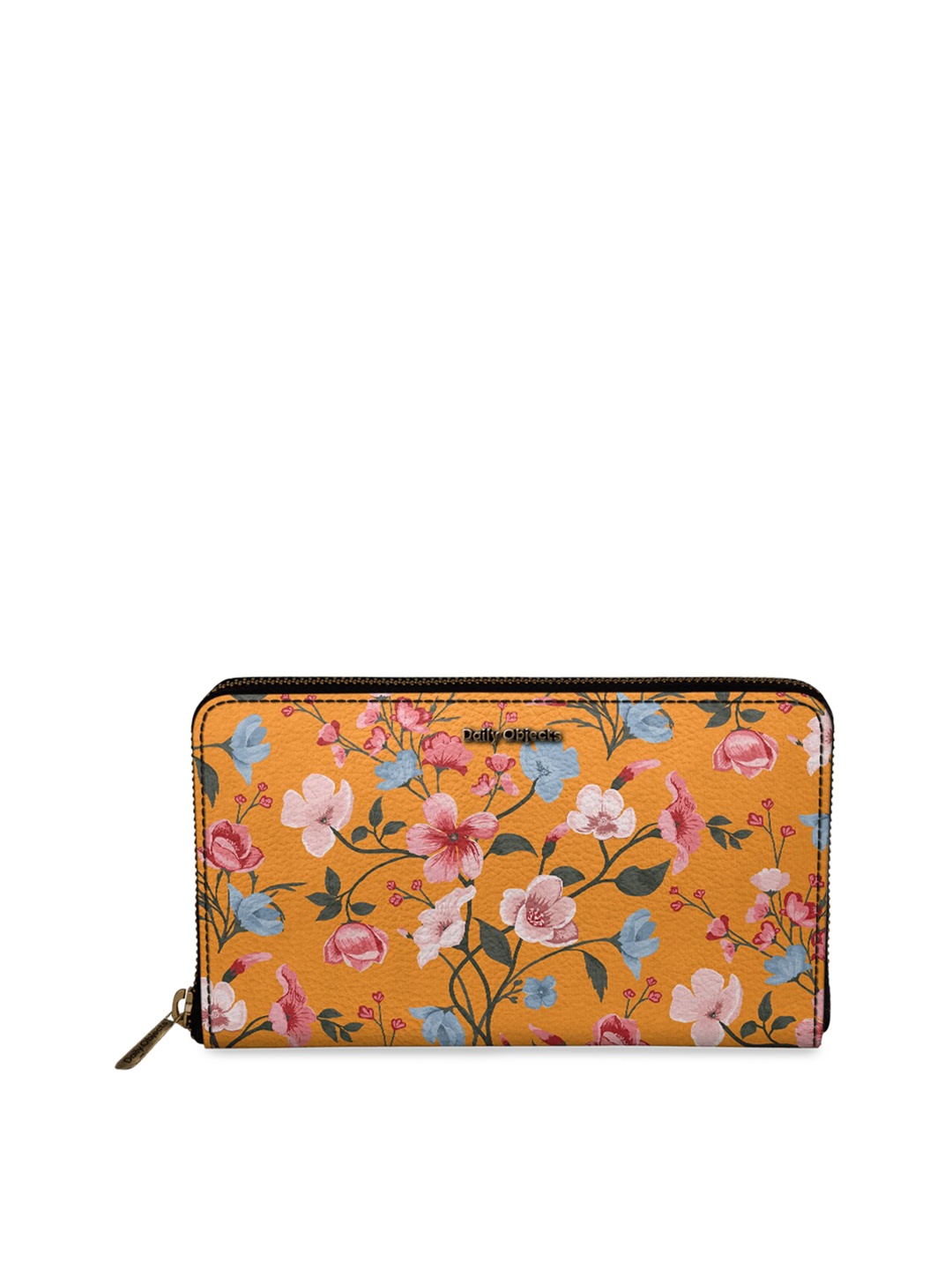 

DailyObjects Women Yellow Printed Zip Around Wallet