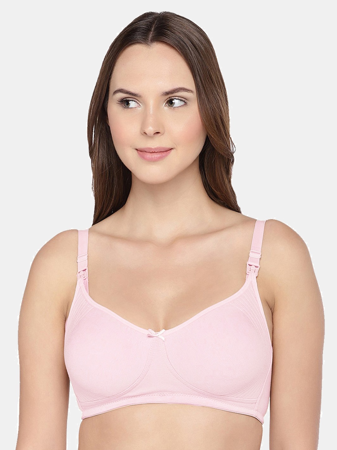 

Inner Sense Pink Maternity Bra Full Coverage IMB005B