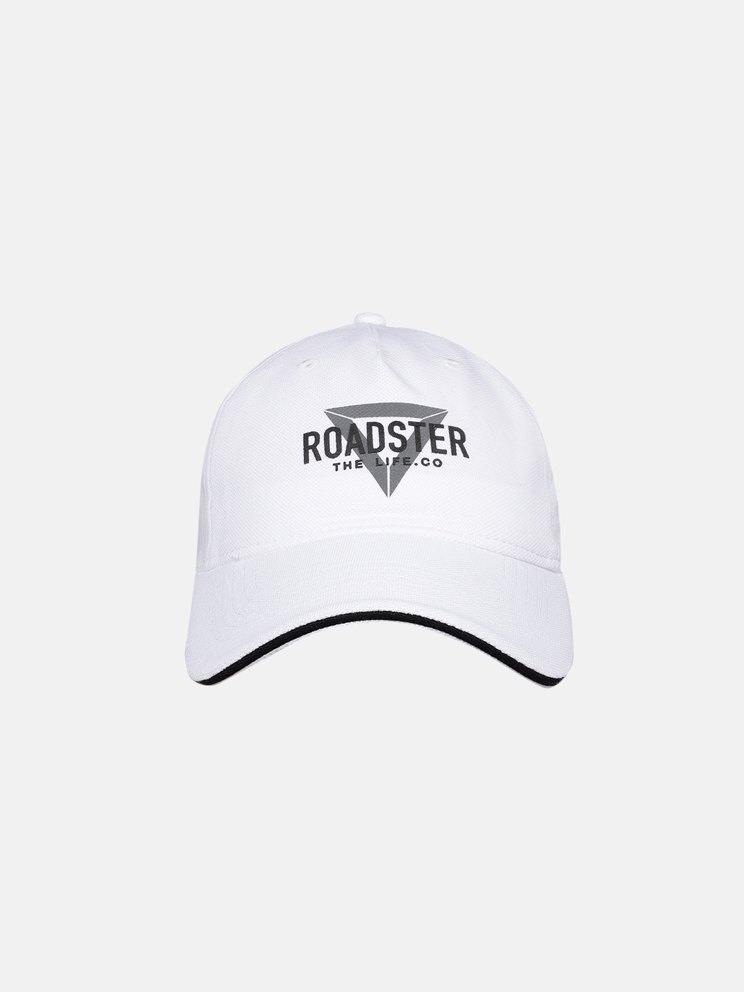 

Roadster Unisex White Printed Baseball Cap