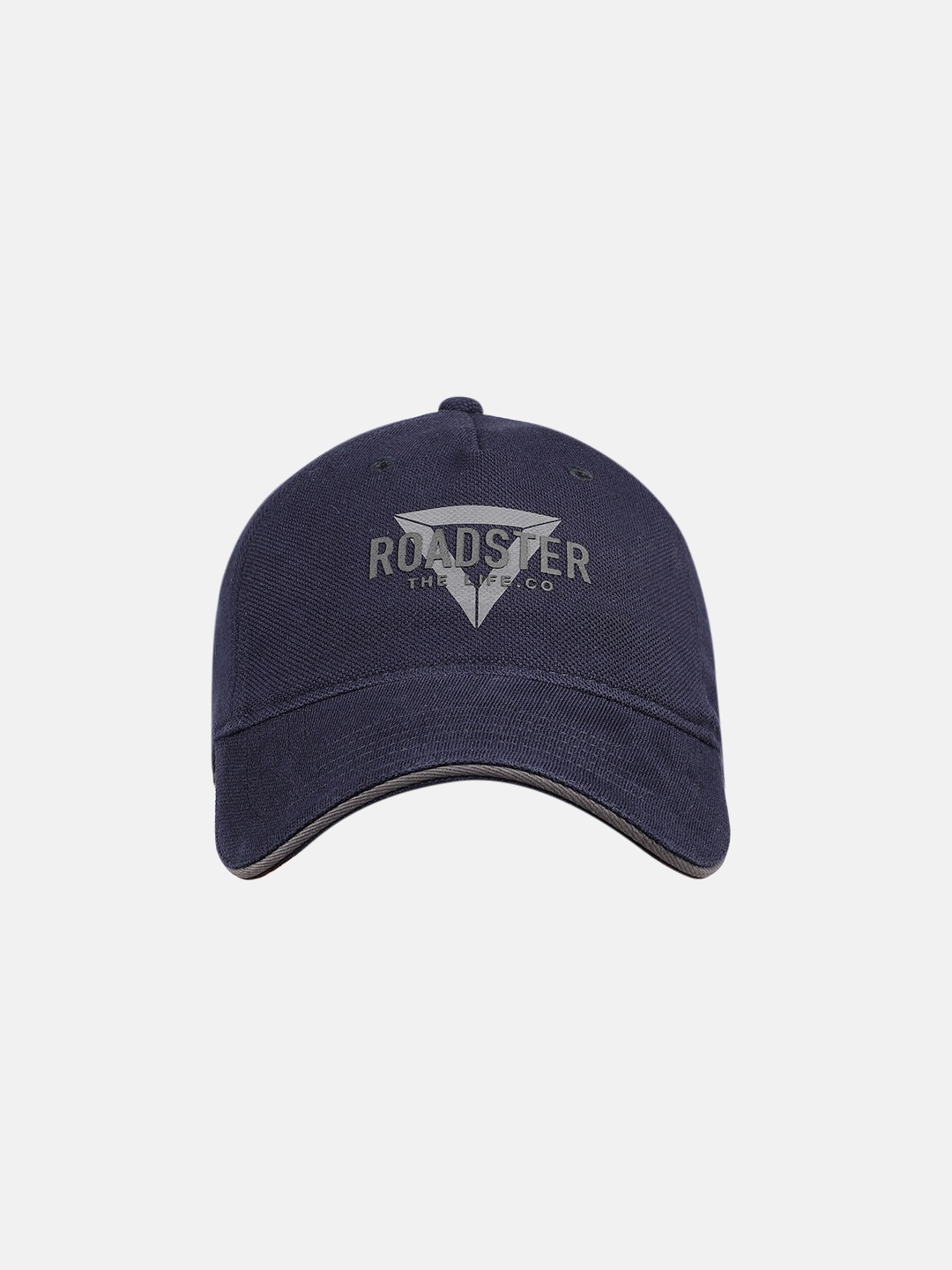 

Roadster Unisex Navy Blue Printed Baseball Cap