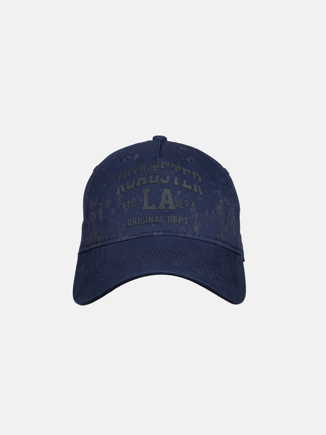 

Roadster Unisex Navy Blue Printed Baseball Cap