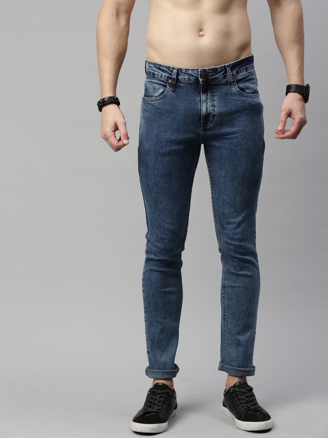 

Roadster Men Blue Slim Fit Mid-Rise Clean Look Stretchable Jeans
