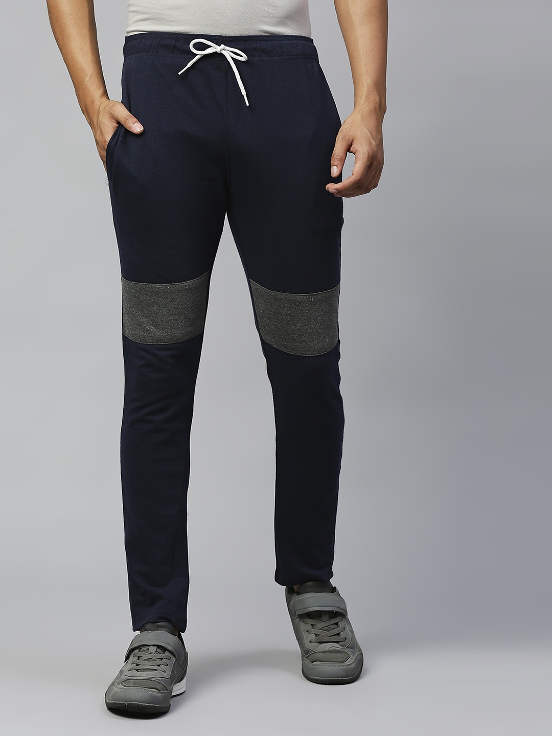 

Hubberholme Navy Track Pants, Navy blue
