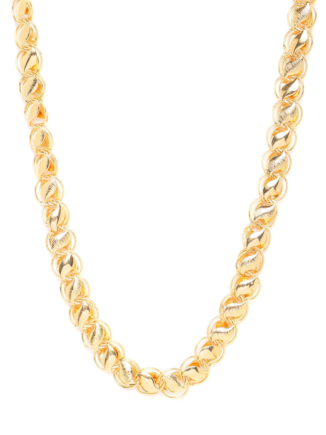 

D.C Creation Men Gold-Plated Round Link Chain